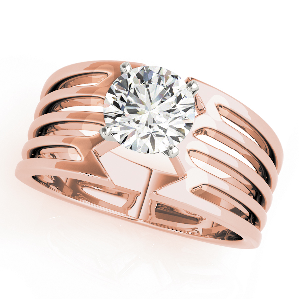 Ornagrine Natural 4 Prong  Diamond Ring